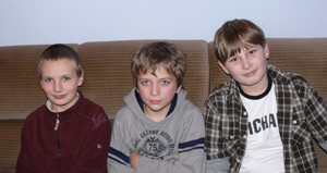 Richard, Johannes und Daniel